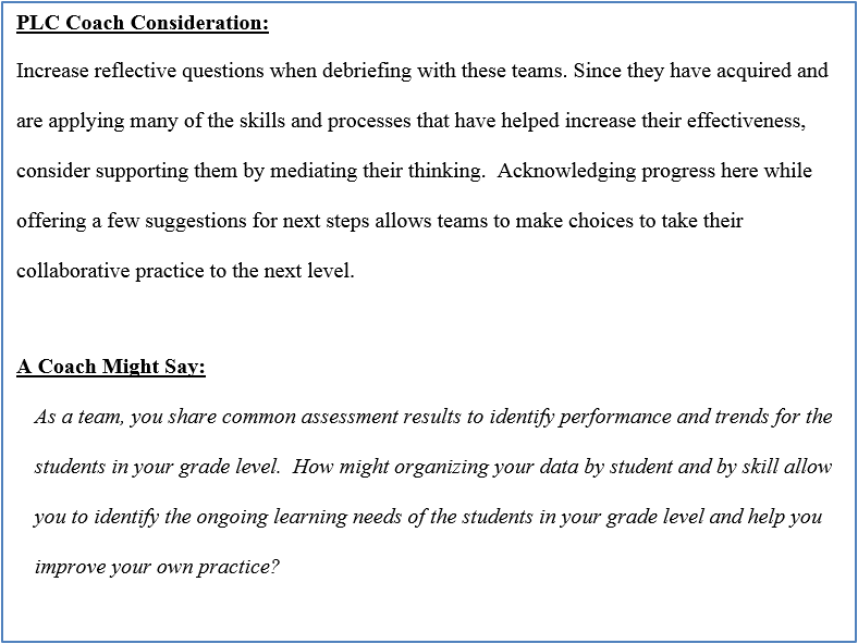 Limit reflective conversations with new teams, focus them with specific feedback on next steps.