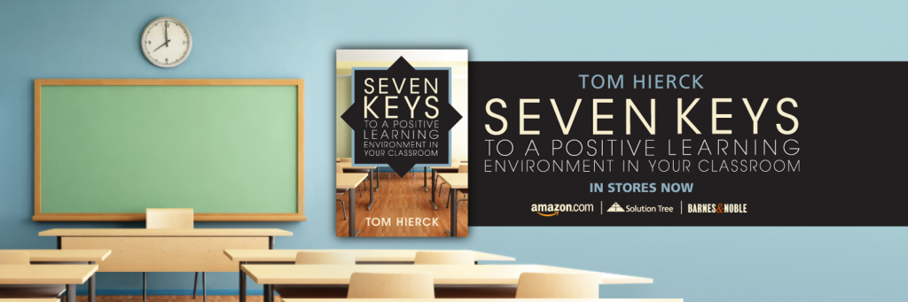 Seven Keys to a Positive Learning Environment in Your Classroom is available for purchase.