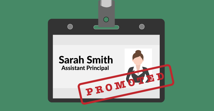 Seeking a promotion as a teacher
