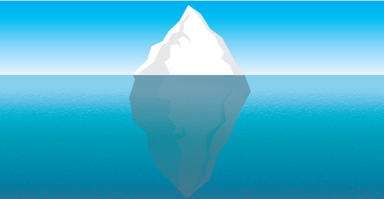 tip of the iceberg