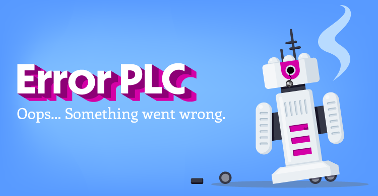 Error PLC: Oops, something went wrong.