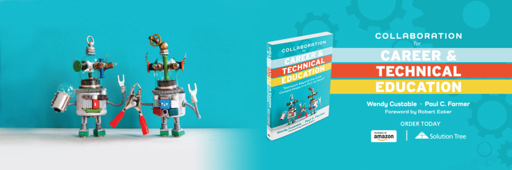 Collaboration for Career & Technical Education is available to purchase on Amazon or SolutionTree.com