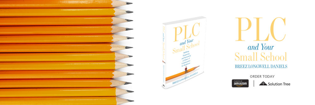 PLC at Work and Your Small School is available for purchase on Amazon or SolutionTree.com