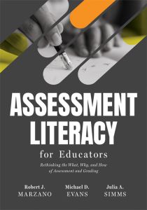 Competency-Based Practices: Factors for Successful Implementation by Robert J. Marzano, Michelle McCann, Bill Zima, and Julia A. Simms (Editors); geometric shapes in blue, yellow, green, and pink.