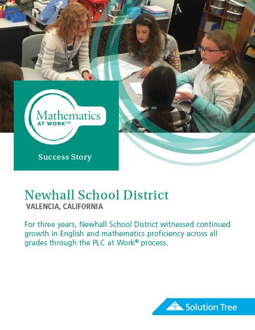 Math at Work Case Study: Newhall School District